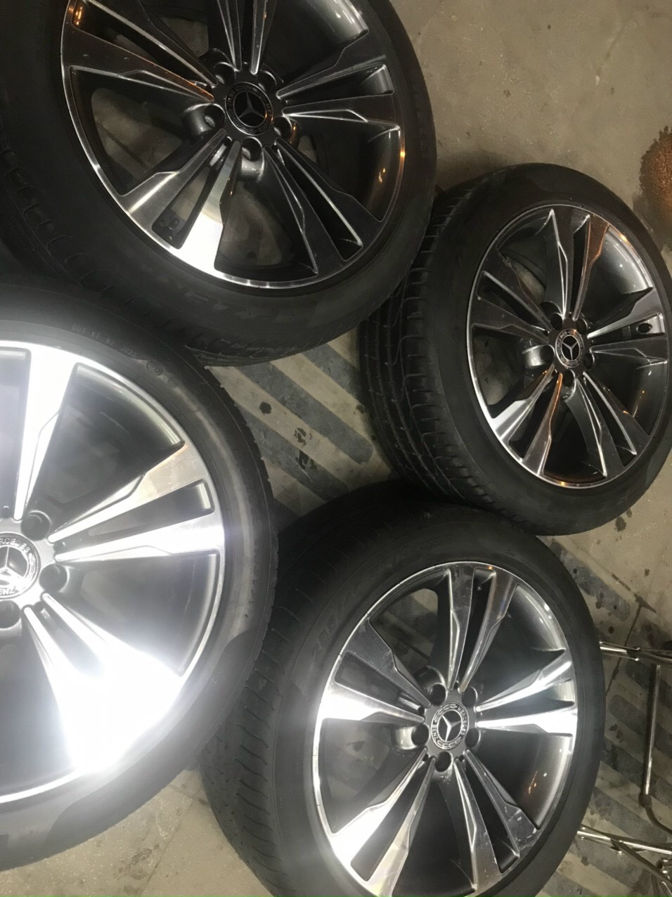 Mâm Lazang Mercedes S-Class 19 inch lắp S500