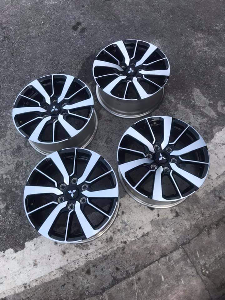 Mâm Lazang Mitsubishi Pajero Sport 2019 lắp lốp 265/60R18