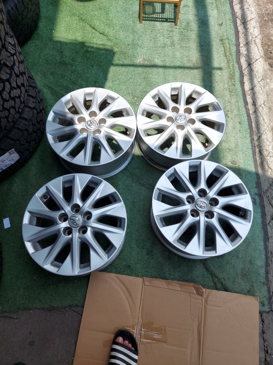 Mâm Lazang Vành Toyota Corolla Altis 15 inch lắp lốp 195/65R15