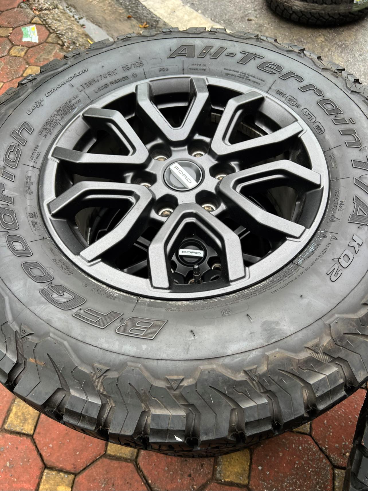 Mâm Lazang Ford Raptor 17 inch 2022 2023 tháo xe 285/70R17
