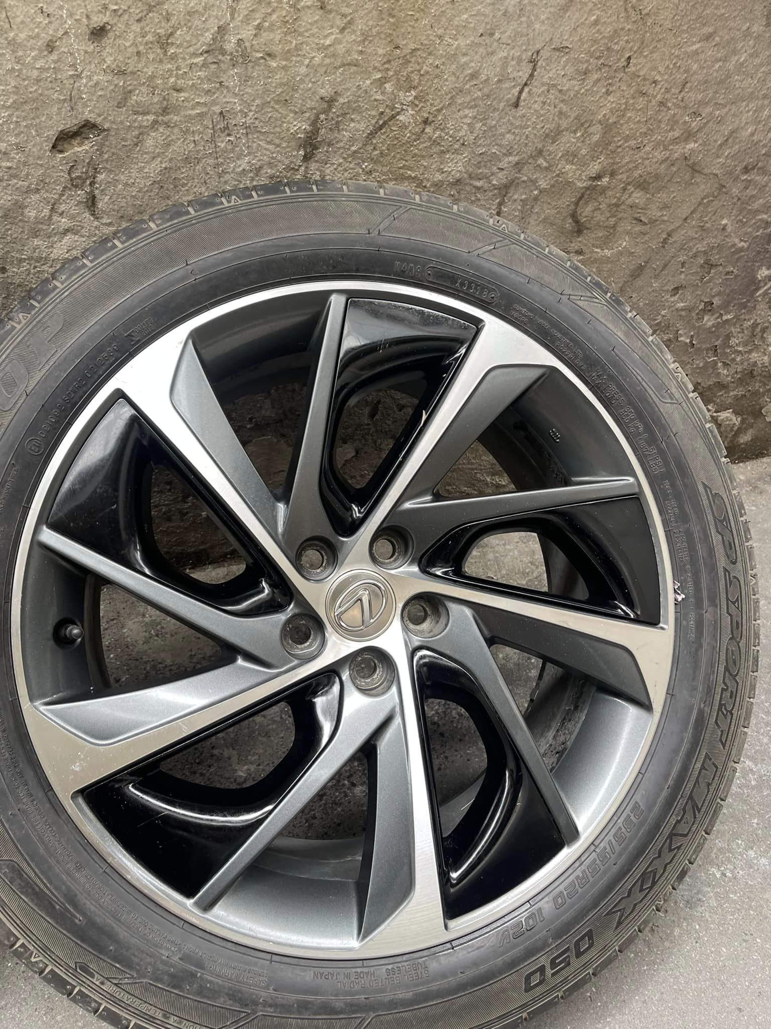 Mâm Lazang Vành Lexus RX350 20 inch 2016-2019 lắp lốp 235/55R20 Mâm Lazang Vành Lexus RX350 20 inch 2016-2019 lắp lốp 235/55R20