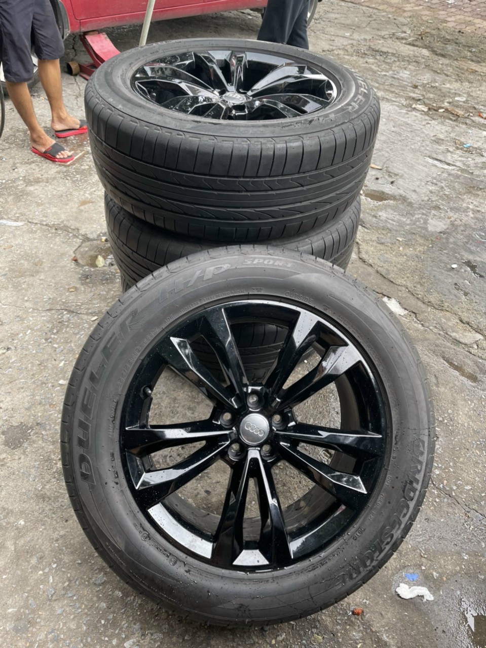 Mâm Lazang Vành Audi Q5 19 inch nguyên zin theo xe