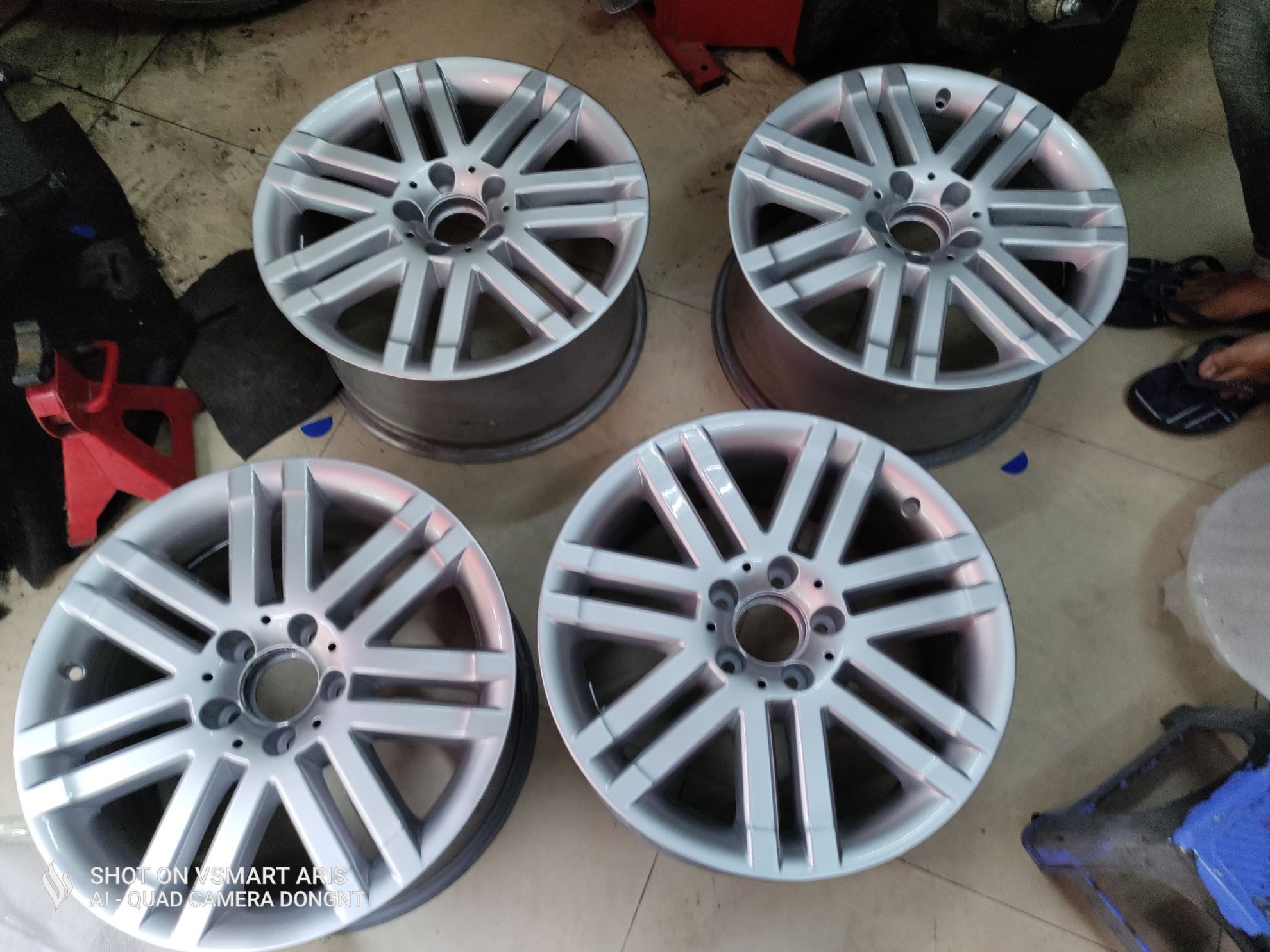 Mâm Lazang Vành Mercedes C300 C350 17 inch lắp lốp 225/45R17