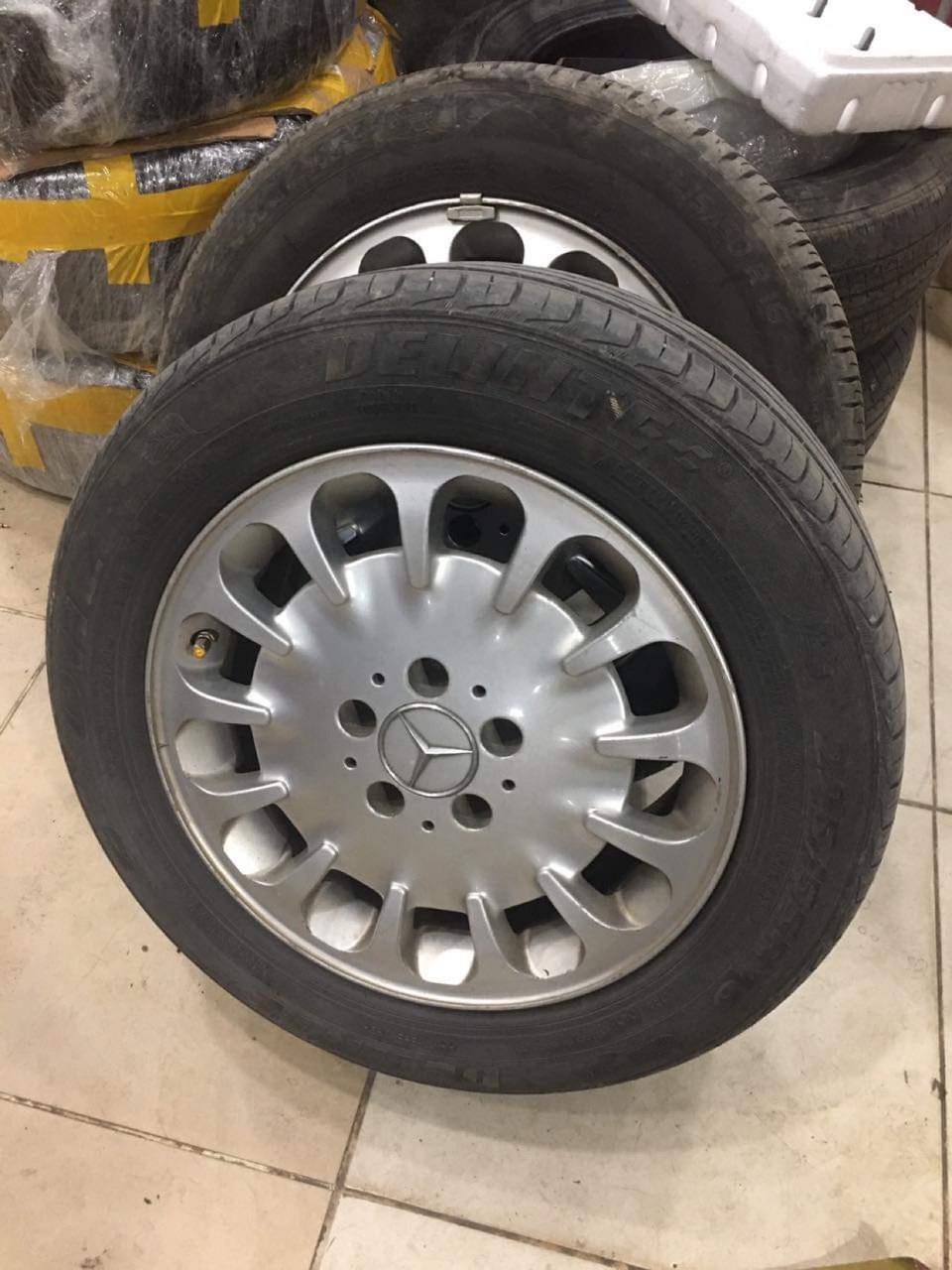 Mâm Lazang Vành Mercedes Mẹc cổ 16 inch đẹp lắp 225/55R16