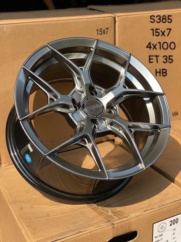 Mâm Lazang Vành SSW 15 inch 4x100 S385-HB